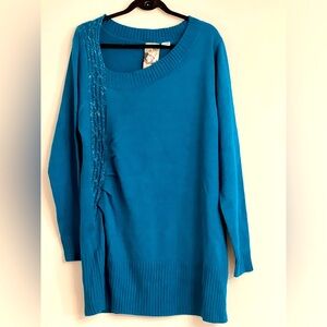 Extra Touch Sweater. Size 2X.